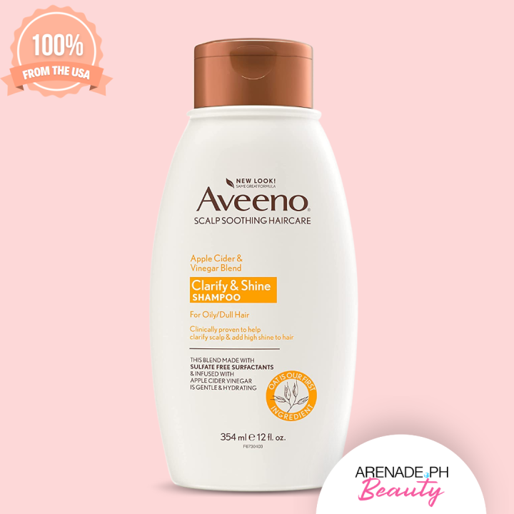 Aveeno Scalp Soothing Apple Cider Vinegar Blend Shampoo Lazada PH