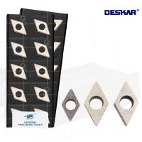 DESKAR 100 MD1504 MD1103 Asal MD1506 D Berbentuk Rhombus CNC Pelarik Alat Pemegang Shim ทังสเตน Keluli Aloi ปะเก็น Mengendalikan