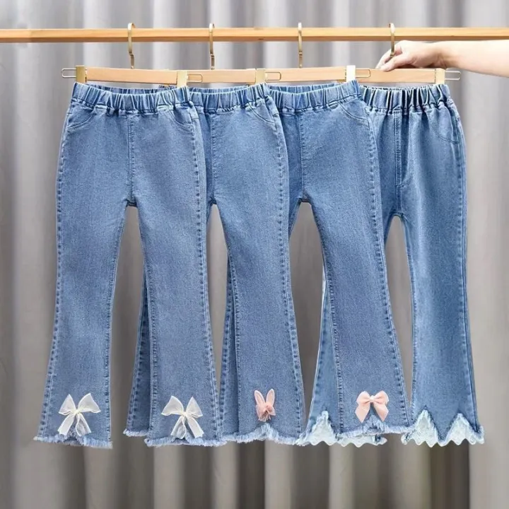 ☇♨┇ Denim maong Pants for baby girls 1-7yrs | Lazada PH