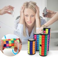 ✤ Magic Cube Stress Reliever Three-dimensional Toys Tower Rubix Cube Intellectual Fidget Toys Speed Cubes Infinity Cube Desk Toys