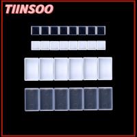 TIINSOO 0.5/3.2ML 20/50/60/100Pcs สะดวก การเรียนรู้ของนักเรียน ศิลปิน จิตรกรรม การวาดภาพ สีกระทะ กล่องรงควัตถุ วัสดุจานสี ที่เก็บสีน้ำ