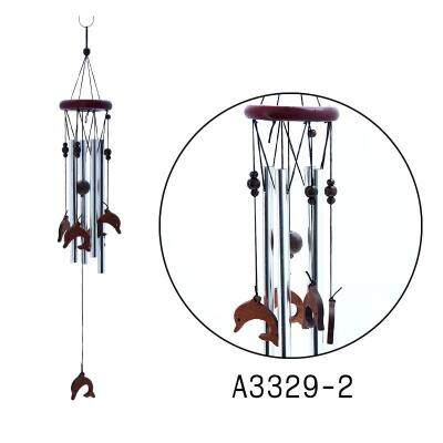 สินค้าใหม่ กระดิ่งลม ลายโลมา Wind Chime กระดิ่งลมโมบาย โมบายแขวน ระฆังลม ตกแต่งบ้าน ตกแต่งสวน