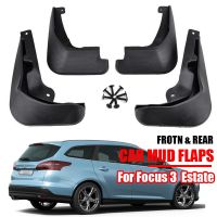 ][= 4Pc For Ford Focus MK3 3 5Dr Estate Kombi 2011 - 2019 Splash Guards Mudguards Mud Flaps 2012 2013 2014 2015 2016 2017 2018 2019