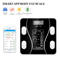 Body Fat Scale Smart Wireless Digital Bathroom Weight Scale Body Composition yzer With Smartphone App Bluetooth-Compatible