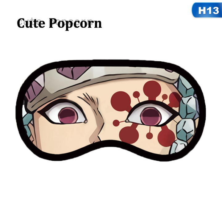 Cute Popcorn Anime Demon Slayer Blade Blindfold Lazada PH