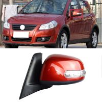 Lofty Ricy สำหรับ Suzuki SX4 Hatchback อุปกรณ์เสริมรถยนต์ไฟฟ้าภายนอกกระจกมองหลังกระจกมองหลังด้านข้าง