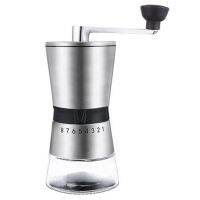 （HOT NEW）เครื่องบดกาแฟแบบแมนนวลที่ทนทาน Hand Crank Grinding ConicalCoffee Grinder MillGrinder ใหม่ Dropship