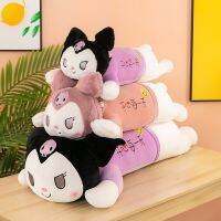 Sanrio 1120CM ของเล่นยาวผ้าขนสัตว์มาก Chshion Kawaii Melody Kuromi Cinnamoroll ตุ๊กตายัดไส้หมอนอุปกรณ์ตกแต่งห้องนอนโซฟาของขวัญเด็กคริสต์มาส