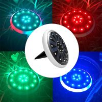 【LZ】✶✵  Energia solar enterrado luz da escada 30leds jardim ao ar livre caminho andar deck luz de disco solar paisagem solar luzes à terra