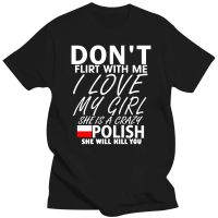 Donflirt With Me My Is Polish Many Colours Men Tshirt Poland