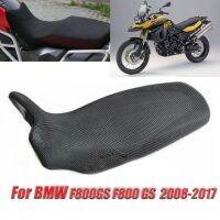 เบาะรองนั่งตาข่ายระบายอากาศสำหรับ3D มอเตอร์ไซค์ F800ปกสำหรับ BMW F800GS GS 2008-2017ผ้าคลุมอานจักรยาน