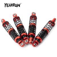 YEAHRUN 4pcs/set Oil Adjustable Spring Shock Absorber Damper 75/85/95/105/115/125mm for D90 SCX10 TRX4 1/10 RC Car Truck Crawler