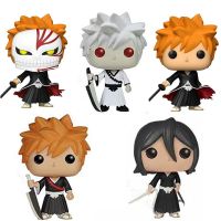 “:》{} Bandai ฟอกขาว Ichigo Hollow Ichigo Rukia โมเดลของเล่นของขวัญตกแต่งโต๊ะเด็กสำหรับเด็ก