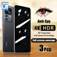 ❧✚ 1-3pcs Full Cover Anti-Spy Screen Protector For Xiaomi 12t 11t 11 Lite Privacy Tempered Glass Redmi Note 11 11e Pro 11R 10A A1