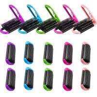 【CC】□❇✣  Folding Hair With Mirror Size Comb Heat-Resistant Dual-Use