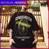 MOQOOL S-7XL 100% Cotton Men T-shirts Oversized T Shirt Short-sleeved Ready Stock Oversize Plus Size Tees Mens Clothing Sports Casual Tshirt Student Boy