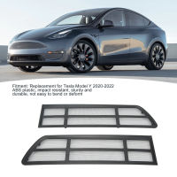 2pcs Car Air Intake Grille ป้องกันการอุดตันแมลงเปลี่ยนสำหรับ Tesla รุ่น Y 2020-2022