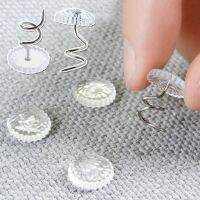 20PCS Bed Sheet Fixed Spiral Nail Sofa Cushion Blankets Cover Grippers Holder Twist Nail Fixing Slip Resistant For Home