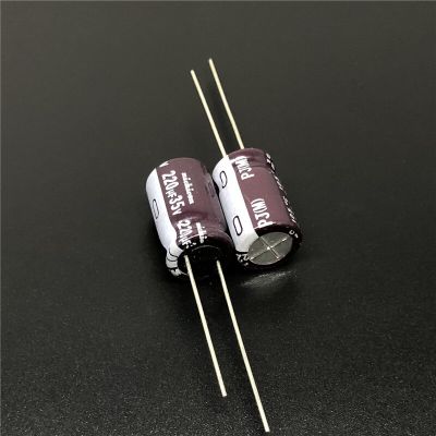 5pcs/50pcs 220uF 35V NICHICON PJ Series 10x16mm 35V220uF Low Impedance Long Life Aluminum Electrolytic capacitor