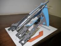 Mass Effect SR 2ยานอวกาศ3D กระดาษ DIY
