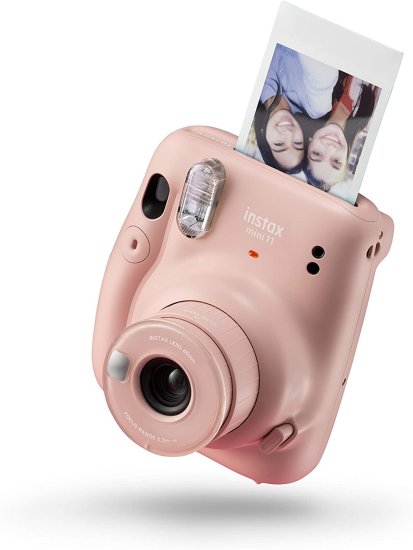 Hcmmáy ảnh chụp lấy liền fujifilm instax mini 11 blush pink hồng - ảnh sản phẩm 5