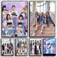 ■ รี่ Kpop โปสเตอร์อัลบั้มเพลงสุนทรียภาพสาวเซ็กซี่แร็ปเปอร์สาวเซ็กซี่โปสเตอร์วงดนตรี OMG Ditto ตกแต่งสำหรับภาพวาดผ้าใบสำหรับตกแต่งห้องศิลปะบนผนัง