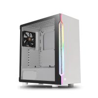 288.ATX Case (NP) Thermaltake H200 TG RGB Snow