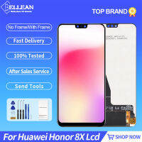 6.5นิ้วสำหรับ Honor 8X จอแสดงผล Touch Screen Digitizer JSN-L21 L22 Assembly สำหรับ Honor 8X Lcd กรอบ