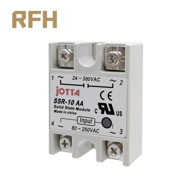 ssr-10aa-25aa-40aa-ac-control-ac-ssr-white-shell-single-phase-solid-state-relay-without-plastic-cover-electrical-circuitry-parts