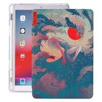 เคส Ipad Mini 6 Pro 11 12.9 10.5 8th Ipad Air 9.7รุ่น2021 9th Fundas ที่เก็บ7th 10.2ทรงดินสอ5 4