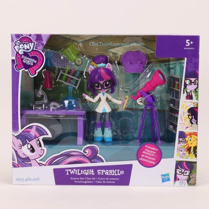 HỘP ~ Twilight Sparkle ~ Bộ Búp bê Pony 12cm kèm Phụ kiện theo chủ đề - MY  LITTLE PONY - Đồ chơi VNXK 