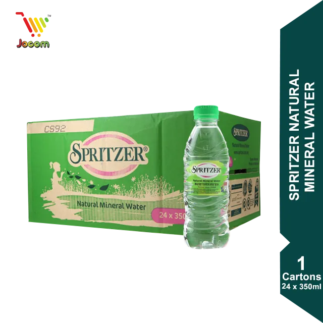 Spritzer Mineral Water 1 Carton 24 X 350ml Lazada 5633