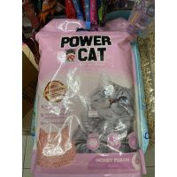 CAT ทรายแมว POWER CAT ทรายเต้าหู้ % ORGANIC  เต้าหู้พาวเวอร์แคท จับก้อนแน่น ไร้ฝุ่น ควบคุมกลิ่นดีเยี่ยม ขนาด 6 ลิตร ห้องน้ำแมว  ทรายแมวเต้าหู้ธรรมชาติ