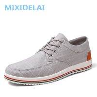 MIXIDELAI Big Size Breathable Mens Shoes Sales Lace Up Canvas Shoes Luxury Brand Men Shoe Designer China Cheap Shoes