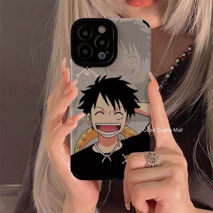 คุณภาพสูงเคสโทรศัพท์หนัง-luffy-สำหรับ-iphone-14-13-pro-max-เคสโทรศัพท์12-11-pro-max-เคสโทรศัพท์-x-xr-6s-8-7-plus-เคสโทรศัพท์น่ารัก