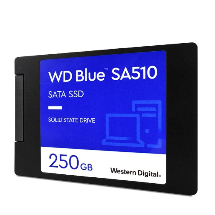 100-ssd-ใหม่250g-500gb-1t-2t-wd-sa510สีฟ้าสำหรับแล็ปท็อปเดสก์ท็อปโซลิดสเตทไดรฟ์ภายใน-sata-iii