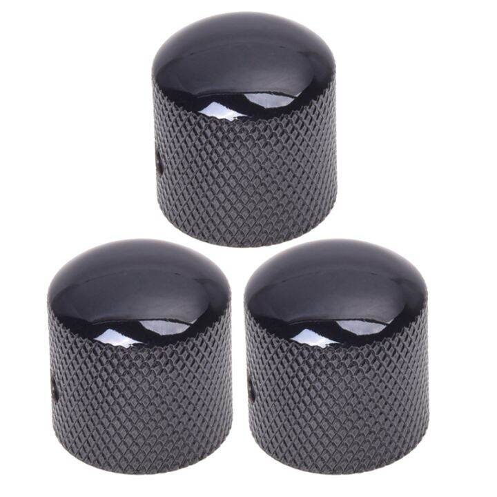 3X Black Electric Guitar Volume Tone Control Knob Lazada PH