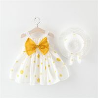 【Ladies shop】2021 SpringNew Children 39; S Clothing Dot GirlsCasual Bow Knot Baby GirlsForTwo Flower0 3 Years