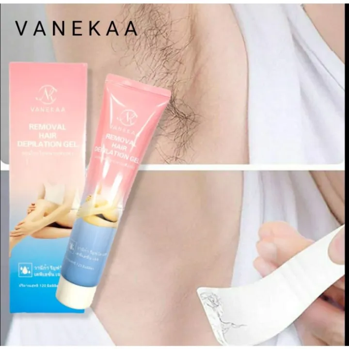 New Hair Removal Vanekaa Depilation Gel Cream Original Lazada