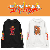 NEON GENESIS EVANGELION คู่ Hoodie เสื้อกันหนาวผู้ชายผู้หญิง Hooded Sweatshirt อะนิเมะฤดูใบไม้ผลิฤดูใบไม้ร่วงหลวมแขนยาว Hooded เสื้อกันหนาว