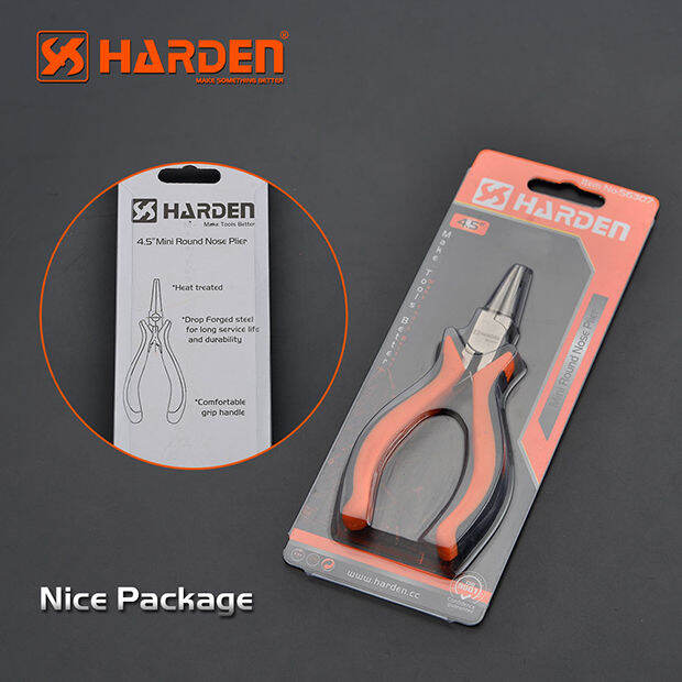 คีมปากแหลม-คีม-ขนาด-4-5-นิ้ว-professional-mini-round-nose-plier-harden-560307