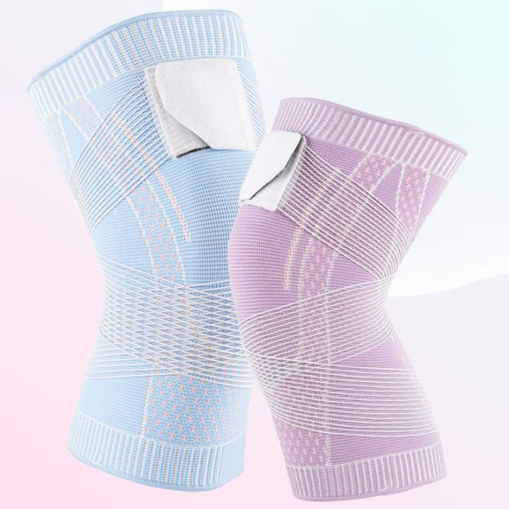 sports-kneepad-men-women-pressurized-elastic-knee-pads-support-fitness-gear-basketball-volleyball-brace-protector-bandage