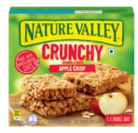 (Promotion Price) Nature Valley Crunchy Granola Bars Oats and Apple Crisp 5x42g