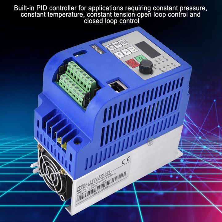 Mini Simple Inverter Single Phase To 3 Phase Motor Drive Vfd Frequency Speed Controller Ac220v 2 4304