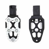 Motorcycle Foot Pedal Metal Footrest Backseat Passenger Peg Scooter Off-road Bike Universal Modification Spare Part Accessory Pedals