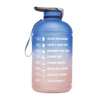 128oz Large Capacity Water Bottle Free Motivational With Time Marker Fitness Jugs BPA Free Outdoor Frosted Sports Drink Jug