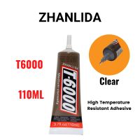 (Allen Materials)  Zhanlida T6000 110ML Clear Contact High Temperature Resistance Adhesive Phone Frame Repair Glue With Precision Applicator Tip