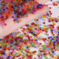 150-1000pcs 234mm Round Crystal Loose Spacer Beads For DIY Necklace celet Earring Charms Craft Jewelry Making Decoration