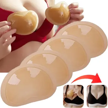 Silicone Bra Inserts Breast Pads Sticky Push-up Women Push Up Bra Cup  Thicker Nipple Cover