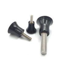 2pcs M6 knob screw bolt stainless steel thread screws mushroom head bakelite head handle bolts nail hand twist rotating Nails Screws  Fasteners